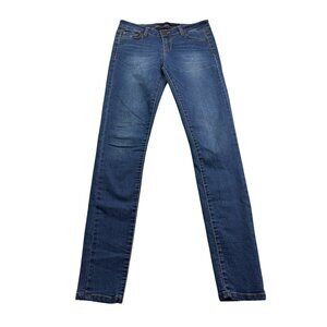 Harper Womens Denim Skinny Jeans Size 25 Medium Wash